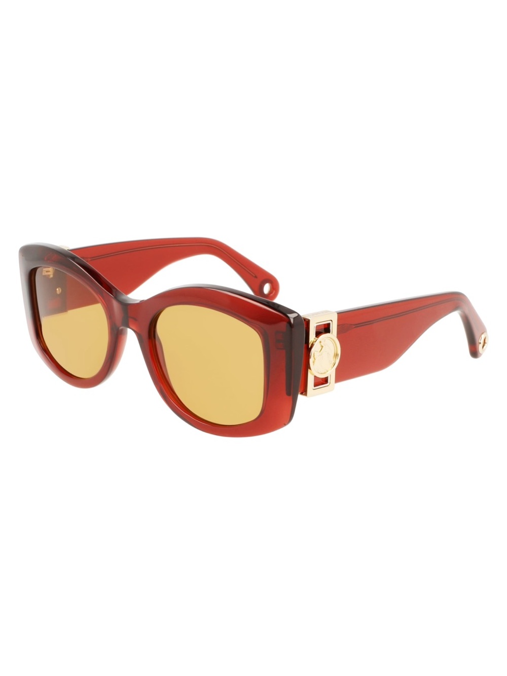 LANVIN MOTHER & CHILD GARNET/AMBER UNISEX SUNGLASSES LNV627S